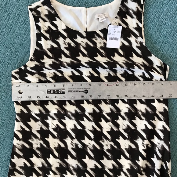 J.Crew houndstooth dress 6 $48 NWT - Picture 6 of 6